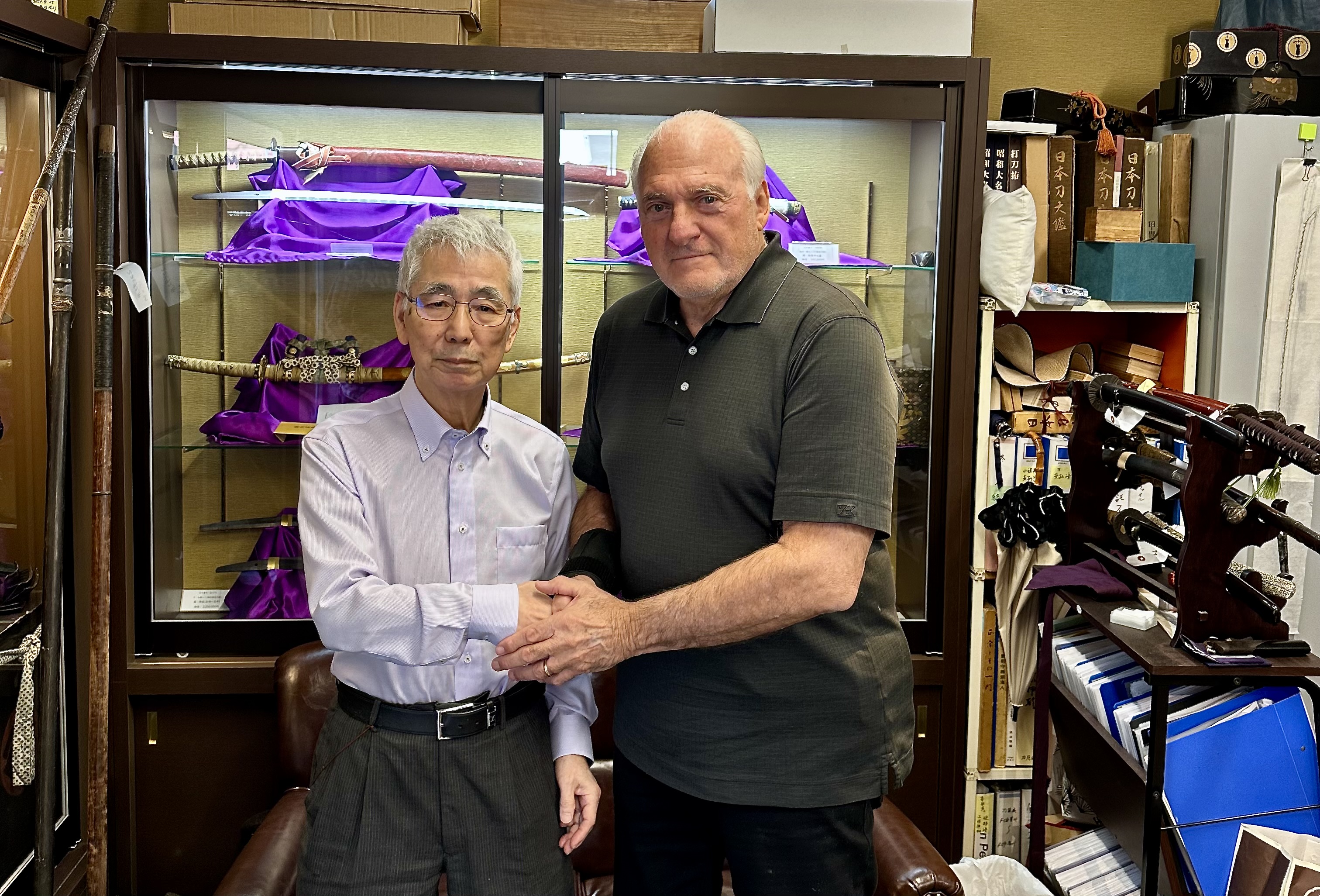 Two Legends: (!) Kazushige Tsuruta of Tokyo Arts & Me.